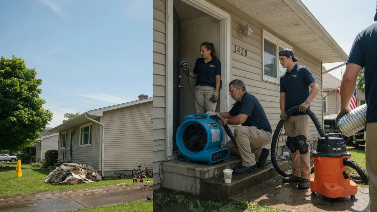 Water Damage Restoration in Powderly, KY near me